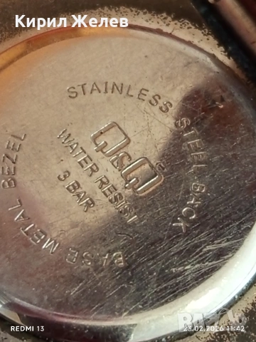 Модерен дамски часовник Q/Q QUARTZ много красив стилен дизайн 51700, снимка 7 - Дамски - 53590565