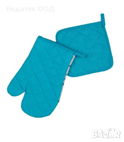 Готварски ръкавици, Рибки, сини, 2 броя, снимка 2 - Други - 43942863