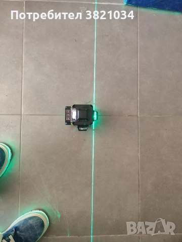 8/12/16 линии лазерен нивелир 3D/4D хоризонтален и вертикален строителен инструмент нов, снимка 4 - Измервателни инструменти - 52943672