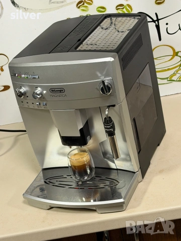Кафемашина кафе автомат delonghi magnifica с гаранция, снимка 6 - Кафемашини - 53080751