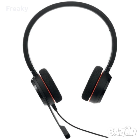 Jabra Evolve 20 MS USB Слушалки с микрофон, снимка 3 - Слушалки и портативни колонки - 52941755