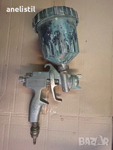 Бояджийски пистолет TST Kovofinis KD 14 – Чехословашко производство, снимка 2 - Миксери за бои - 53598775