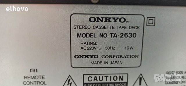 Дек Onkyo TA-2630 -1, снимка 10 - Декове - 33077790