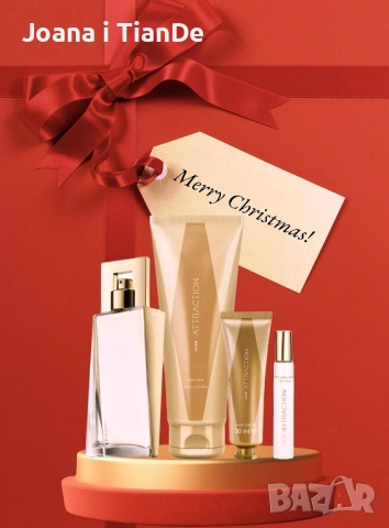 комплект Attraction (4 части) Avon 