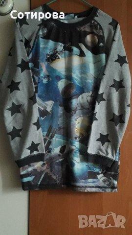 Блуза с космически мотиви 152р-р