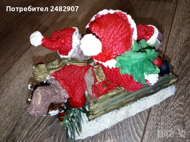 Коледна декорация - ретро , снимка 6 - Декорация за дома - 48274967