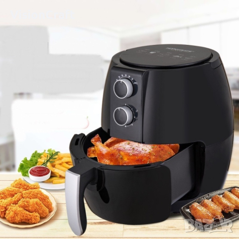 Фритюрник AirFryer Voltz OV51980F 1800W, 7.7L, 2 ГОДИНИ ГАРАНЦИЯ