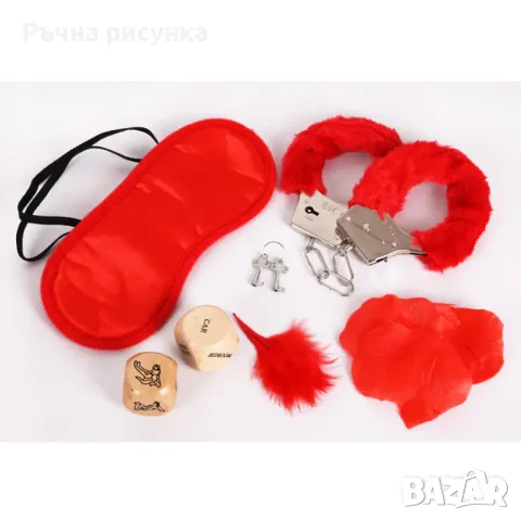 Еротичен комплект "Кутия на изкушението", снимка 2 - Декорация за дома - 48378496