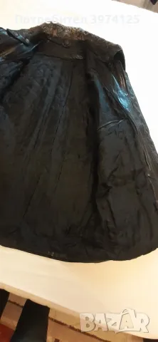 Мъжка кожена шуба XL(54-56)със сваляема  допълнителна подплата и яка .Почти нова.    , снимка 4 - Тениски - 48259551