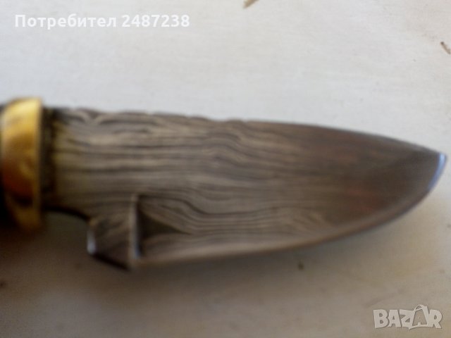 дамаскова ловен нож, снимка 2 - Селскостопанска техника - 28082015
