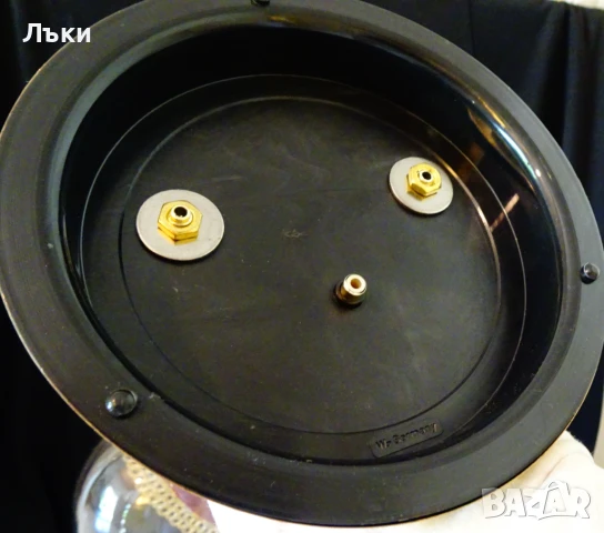 Настолен часовник,стъклен купол,барок,позлата. , снимка 8 - Антикварни и старинни предмети - 51409763