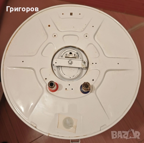 ОРИГИНАЛЕН ИТАЛИАНСКИ бойлер АРИСТОН ! НОВ АНОД ! За ползване или части, снимка 5 - Бойлери - 52774750