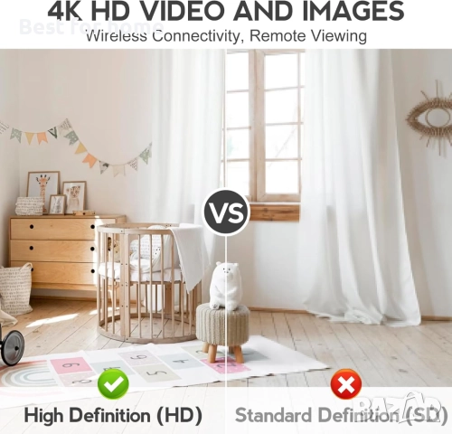 Мини камера, 4K HD, снимка 4 - HD камери - 52593841