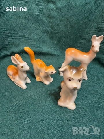 Фигурки на завод Полонное, СССР, анималистика, снимка 4 - Декорация за дома - 52974294