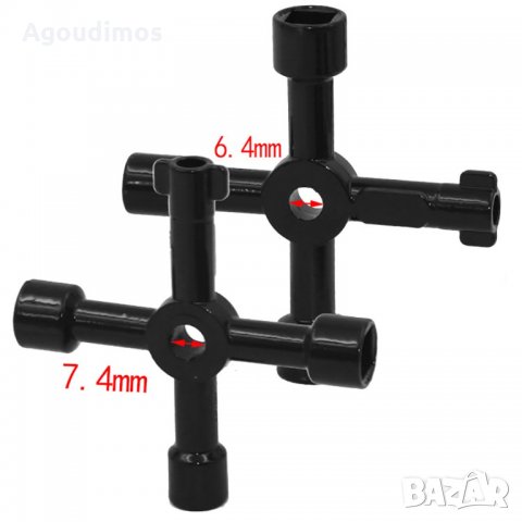 Мултифункционален кръстат ключ за ел. табла, кутии, снимка 3 - Ключове - 33031618