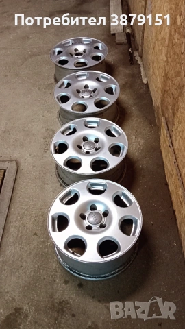 Джанти за Audi 5x112 16 7j ET45-57.1 мм. , снимка 4 - Гуми и джанти - 53235089
