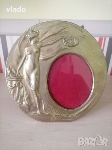 Фоторамка бронз с пластика 