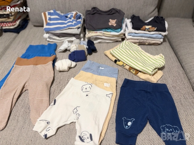 Бебешки дрешки 52-68, снимка 3 - Комплекти за бебе - 53159992