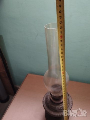 Стара газова лампа, снимка 2 - Антикварни и старинни предмети - 43347659