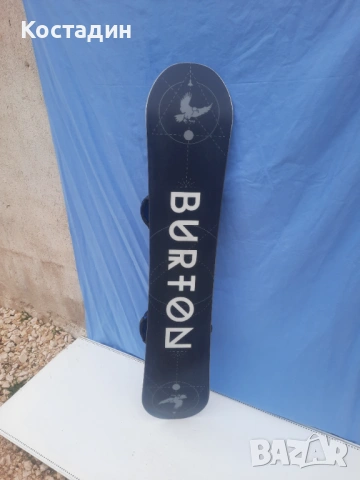 Сноуборд 144 см. BURTON PROCESS EXPERIENCE FLYING с автомати, снимка 8 - Зимни спортове - 53214480