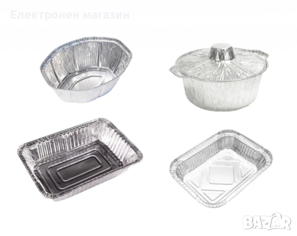 Еднократни алуминиеви форми за готвене – разнообразие от варианти за всяко ястие