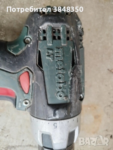 Винтоверт METABO 18 V - за ремонт, снимка 4 - Винтоверти - 52469496
