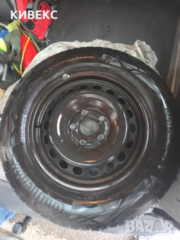 Джанти с гуми 4 бр 195/65/15 VW, Skoda, Audi