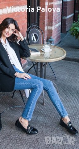 Модерни италиански обувки-мокасини или лоуфъри AMELLА, снимка 14 - Дамски ежедневни обувки - 32252337