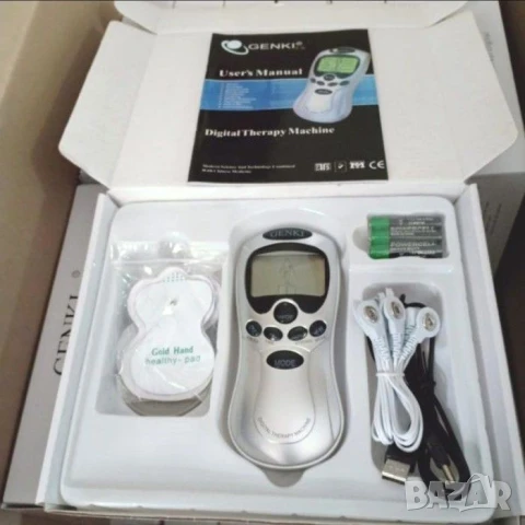 Електростимулатор масажор срещу болки по тялото и физиотерапия