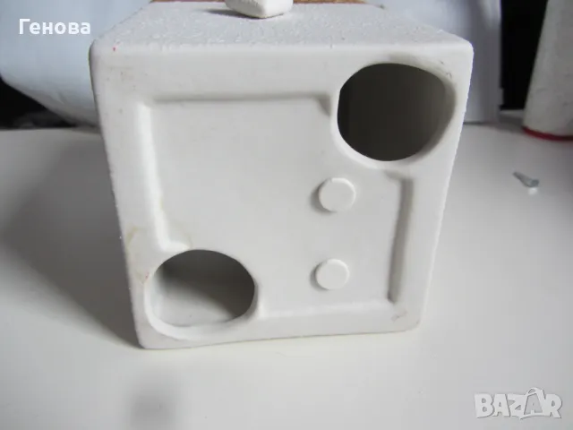 Бял свещник, снимка 4 - Други - 48240064