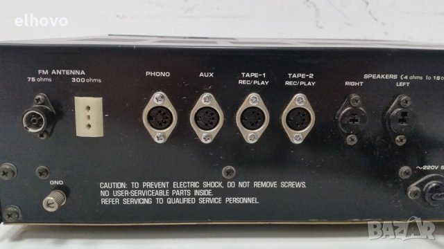 Ресивър Hitachi SR-6100, снимка 5 - Ресийвъри, усилватели, смесителни пултове - 28846707