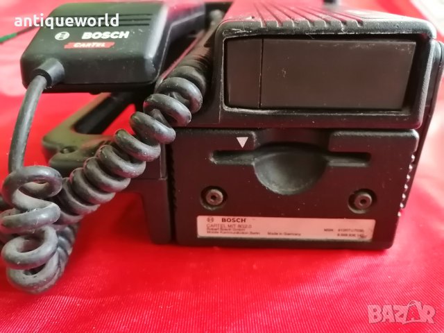 Ретро Автомобилен Мобилен Телефон GSM  BOSH Cartel, снимка 5 - Антикварни и старинни предмети - 36966801