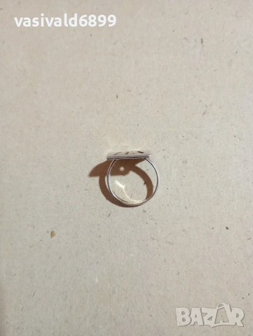 Сребърно пръстенче , снимка 4 - Пръстени - 53450161
