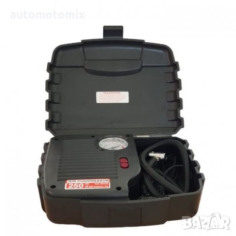Компресор за гуми в куфар 12V - 26041, снимка 3 - Аксесоари и консумативи - 37460831
