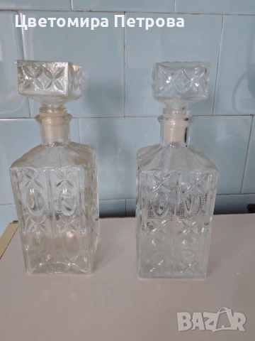 Две масивни гарафи за алкохол, снимка 2 - Други - 53204705