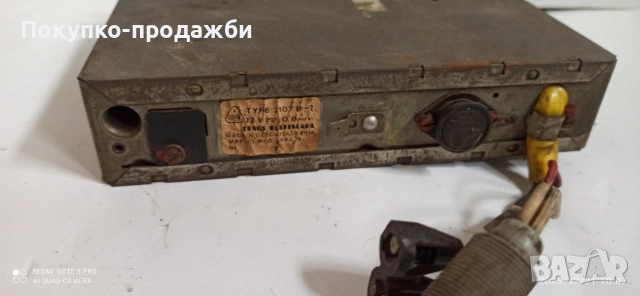 старо авто радио tesla подходящо за ретро автомобил , снимка 2 - Аксесоари и консумативи - 52974316