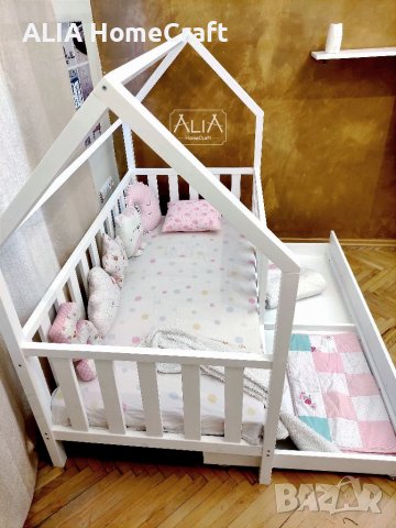 Детско легло Монтесори | Модел: "НИКИ", снимка 4 - Мебели за детската стая - 38489182
