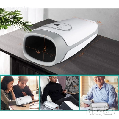 Масажор за ръце Zenet ZET-703 с подгряване * Безплатна доставка * Гаранция 2 години, снимка 4 - Масажори - 52235834