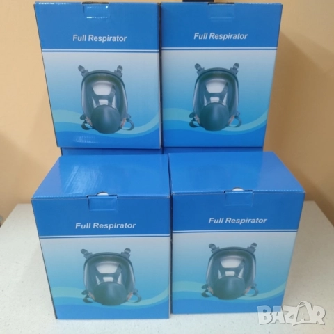 Респираторна маска за цяло лице с филтри | 3М Еквивалент, снимка 12 - Други инструменти - 47863585