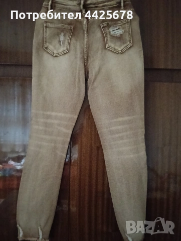 Дамски дънки с висока талия, снимка 3 - Дънки - 53394121