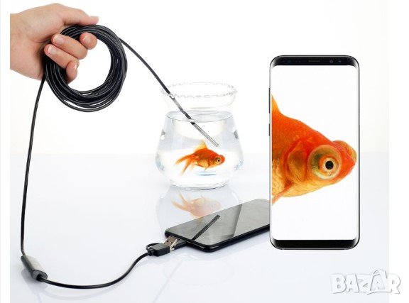 3.9 мм ендоскоп (и WiFi)-водоустойчив, висококачествен-USB/microUSB/C, снимка 2 - Камери - 28027373