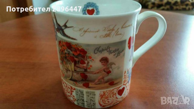 "Валентинка" Чаша Ангелчета Нова! Намалена!, снимка 2 - Чаши - 32764121