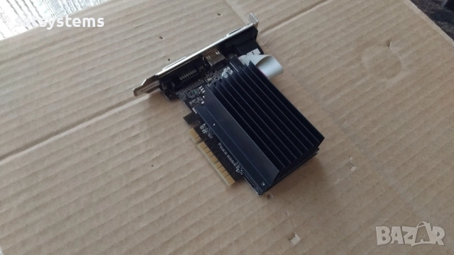 Видео карта NVidia GeForce Palit GT720 HDMI 2048MB GDDR3 64bit PCI-E, снимка 4 - Видеокарти - 52516855