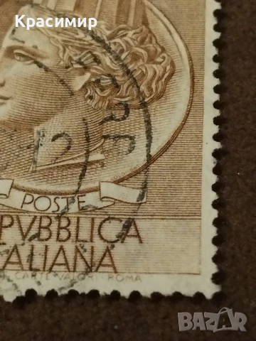 Пощенска марка Италия., снимка 7 - Филателия - 50887179