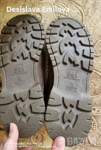 Дамски туристически боти Quechua непромокаеми , снимка 2 - Дамски ежедневни обувки - 37883288