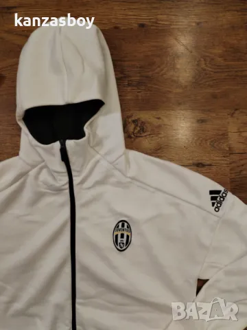 Adidas Juventus ANTH ZNE Hombre - страхотно мъжко горнище ХЛ, снимка 10 - Спортни дрехи, екипи - 48409237
