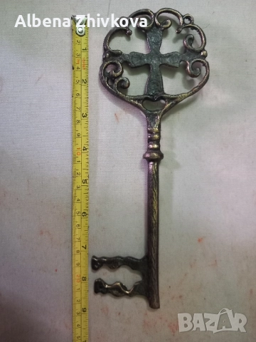 стар ключ 23 см, снимка 5 - Колекции - 51997351