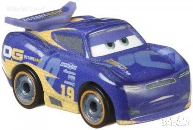 Cars метален модел на количка Mini Personaggio Danny SWERVEZ 4х3 см.  НОВА, снимка 3 - Коли, камиони, мотори, писти - 39858826