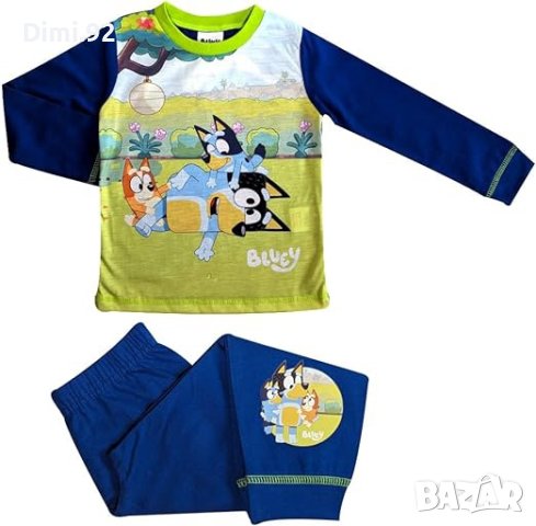Пижами "Блуи и Бинго", снимка 2 - Детски пижами - 43635602