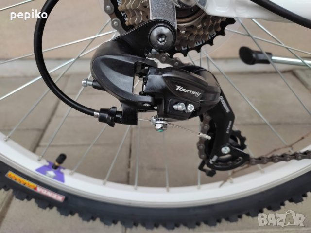 Продавам колела внос от Германия  спортен алуминиев велосипед CROSS JULIA 26 цола преден амортисьор, снимка 15 - Велосипеди - 35514924